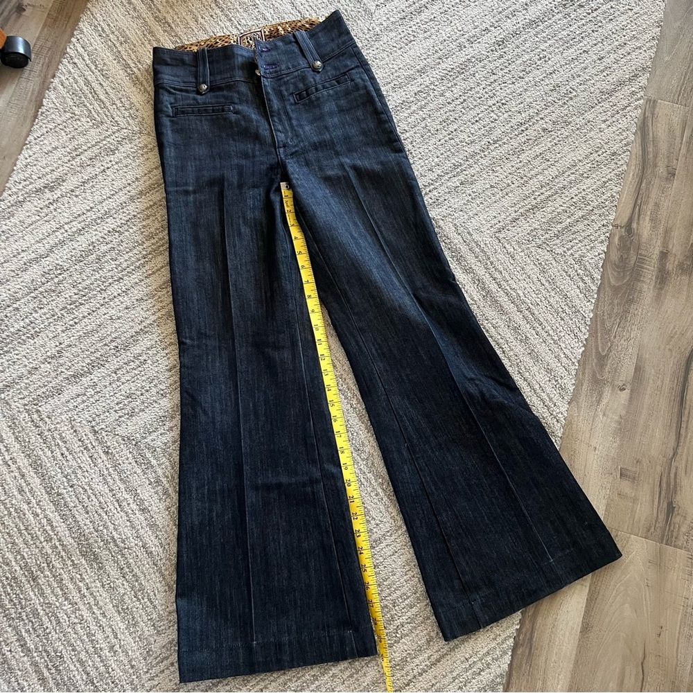 Bell-bottom High-Waisted Luxury Rich & Skinny trousers